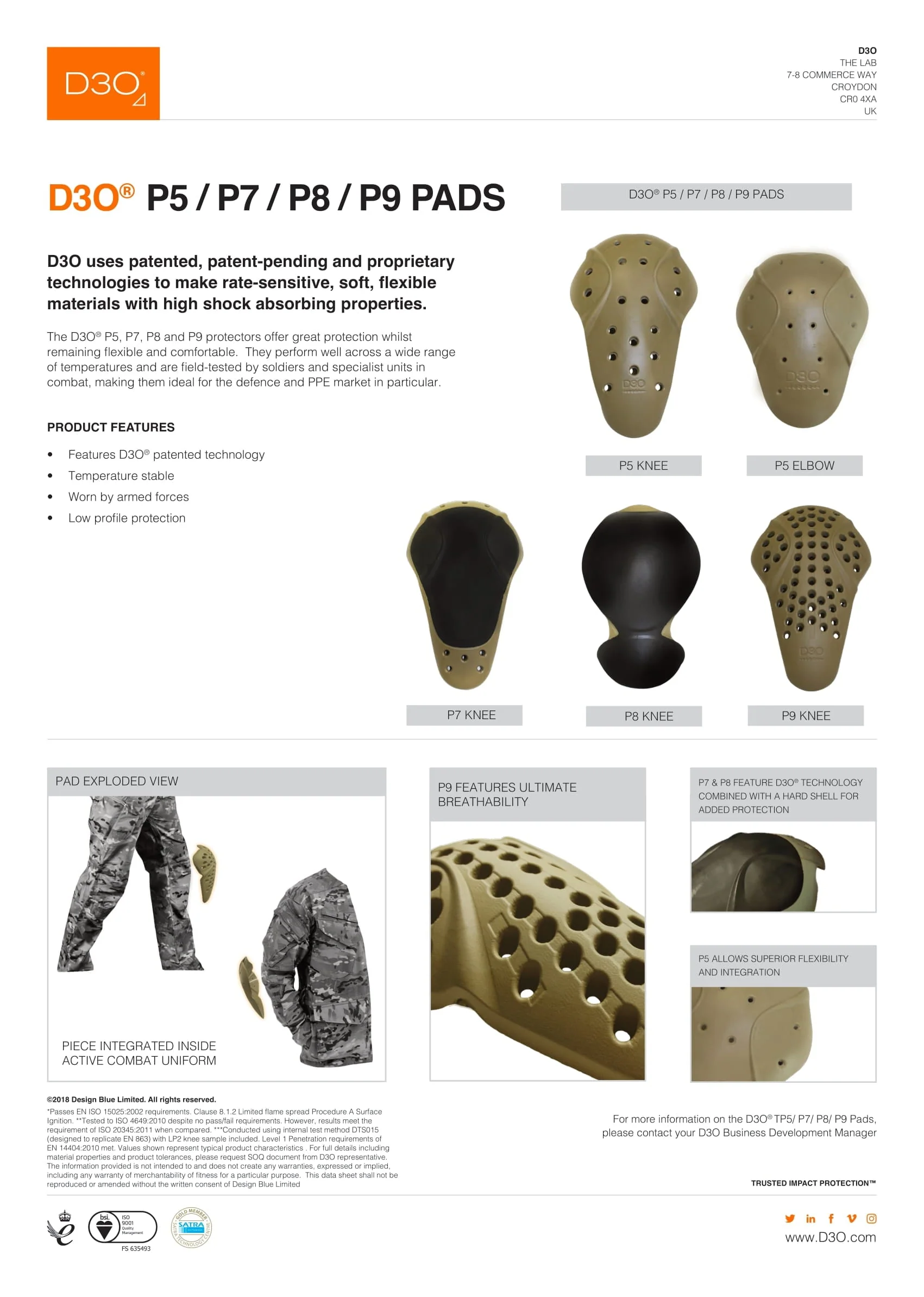Demon Hyper Knee X V4 D3O Heavy Duty - Image 5