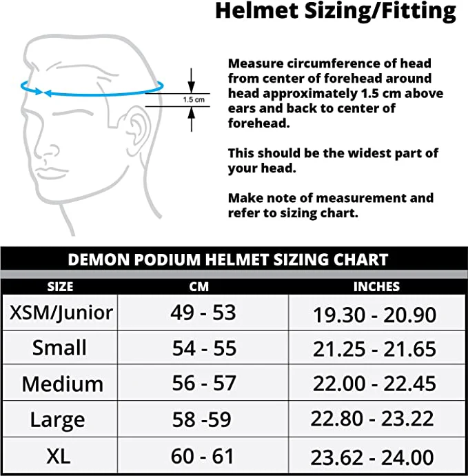 Demon Podium Full Face Bicycle Helmet- Black/Green - Image 5
