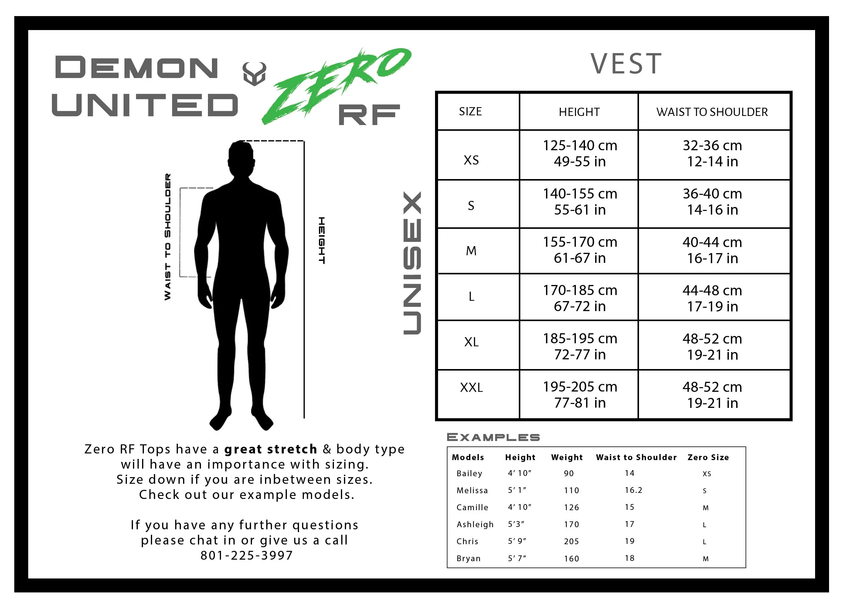 Demon Zero RF D3O Unisex Ski/Snowboard Vest (Youth through Adult sizes) - Image 6